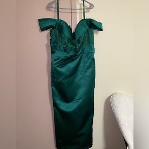 Green Sleeveless Bodycon Dress for Prom